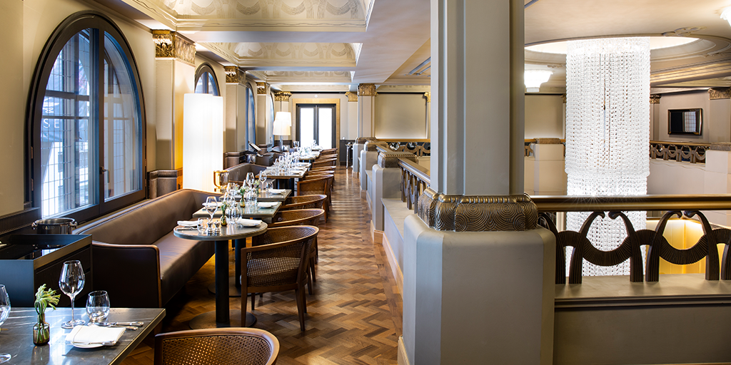 Intricate restoration and refurbishment of the Café Royal